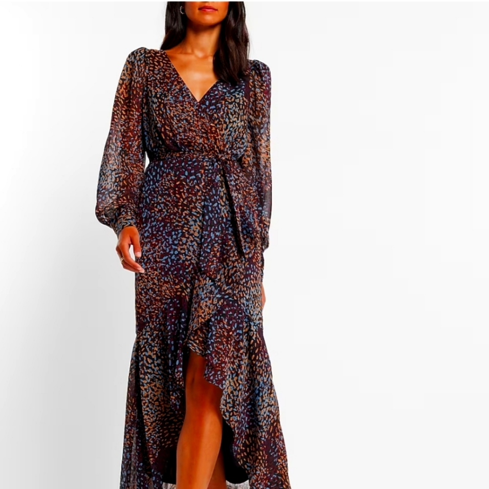 Express brand high-low dress.